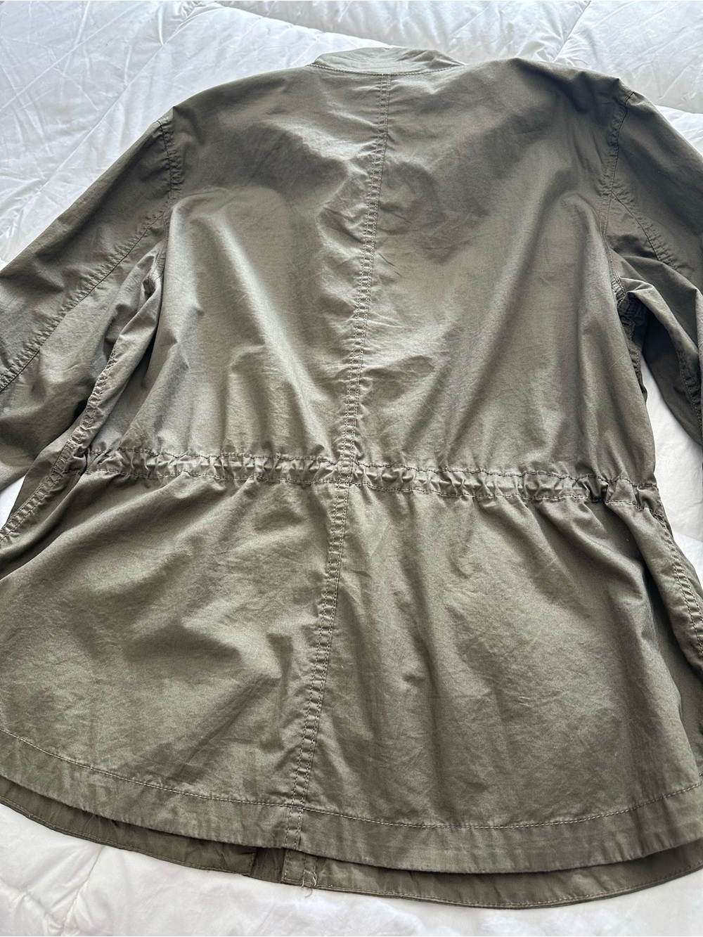 Buffalo David Bitton NWT Utility Jacket with Pockets in Olive size XL - Picture 10 of 14